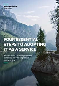 Omslag, Four Essential Steps To Adapoting IT As A Service