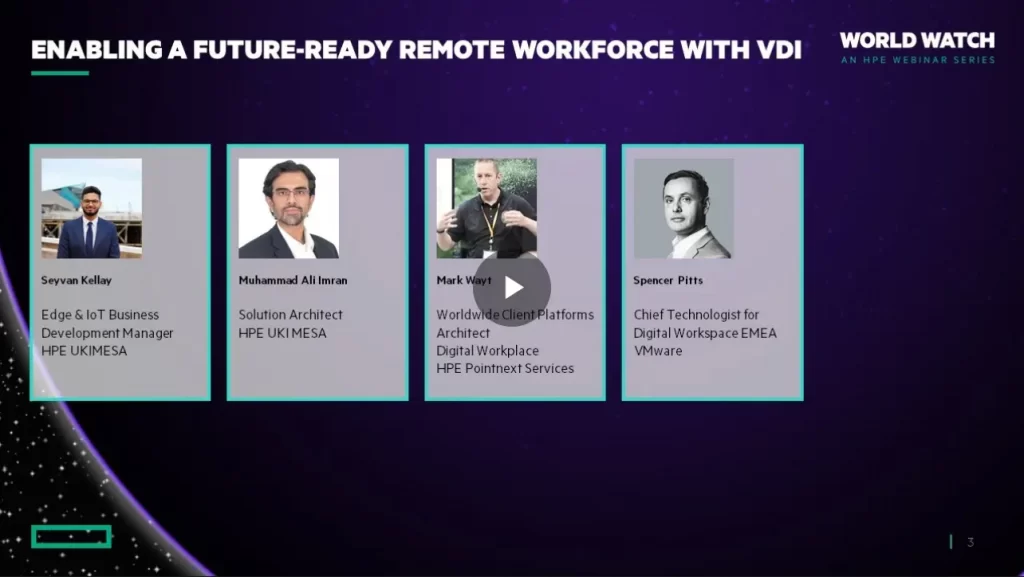 Enabling future ready remote workforce VDI - Video teaser